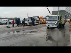 190hp ELF ISUZU camión de barrido de carreteras 2300L 5000L recolección de basura